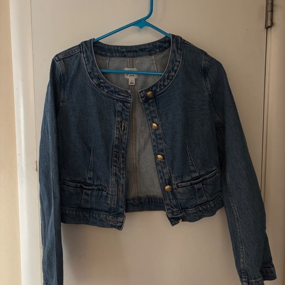 J Crew cropped denim jacket - Picture 6 of 6